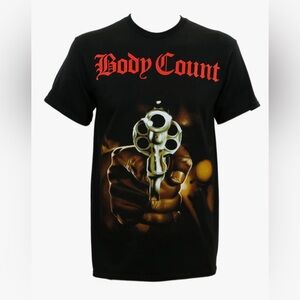 Body Count Men's Killer Slim-Fit T-Shirt Black XS 100% cotton